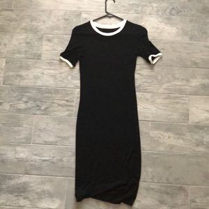 Hearts and Hips Black and White Dress